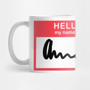 Hello, my name is Anna Mug